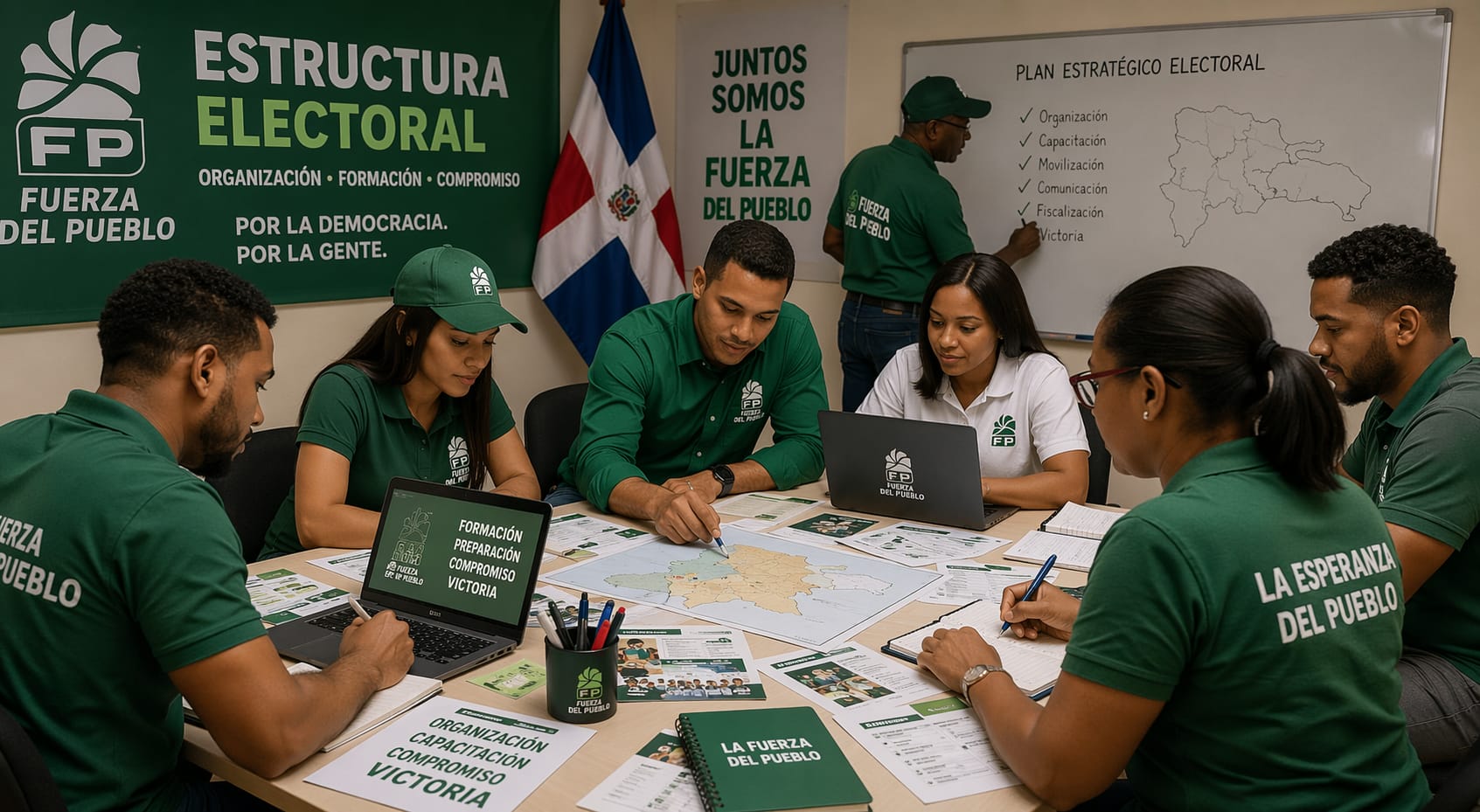 Estructura Electoral: Pilar Estratégico para la Victoria y la Renovación Democrática